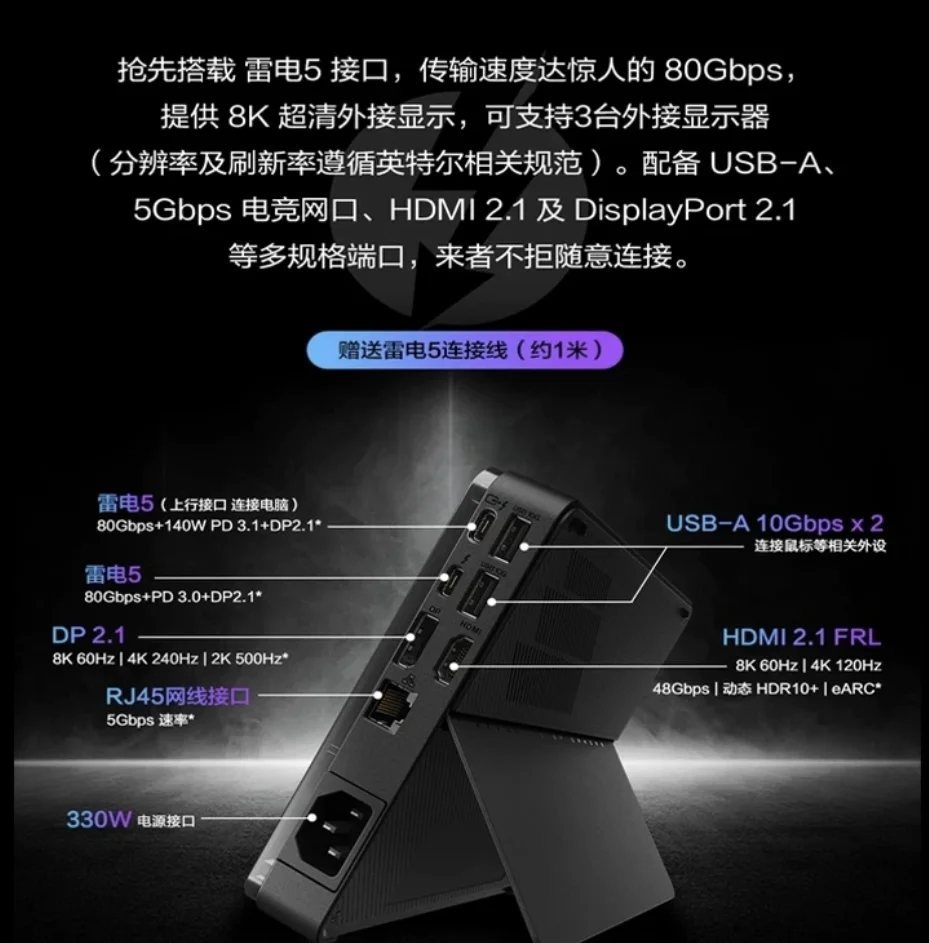 Графический док XG для 5070Ti  – обзор и цена Thunderbolt 4 External Gpu Enclosure